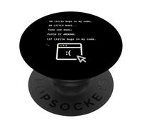 99 Little Bugs Programmatore di codice divertente Coding Nerd Humor PopSockets PopGrip Adesivo