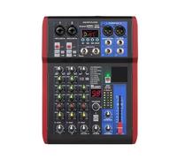 99 Mixer A 4 Canali Con Effetti Digitali Console DJ Interfaccia Audio Bluetooth 48V Registrazione USB Controller Di Mixaggio A Bassissimo Rumore