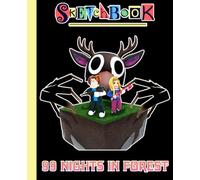 99 Nig-hts The Forest Sketchbook for fan teen men women kid: A Cool Blank Paper Composition Notebook | Thick 100 Pages for Writing and Note | 7.5 x 9.25 inches