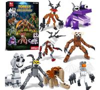 99 Nights in the Forest Giocattolo da Costruzione, Set di 480 Mattoncini per Bambini ed Adulti, Figure di Mostri della Foresta Set Creativo, Idea Regalo per Natale e Calendario dell Avvento Giocattolo