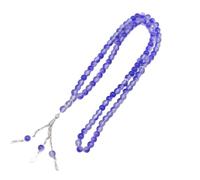 99 Pezzi Imitazione Agata Bead in Lago Blu Doppio Colori Robusto Leggero Unisex Moda Accessorio Turchese Agata Imitazione Gioielli