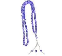 99 Pezzi Imitazione Agata Bead in Lago Blu Doppio Colori Robusto Leggero Unisex Moda Accessorio Turchese Agata Imitazione Gioielli
