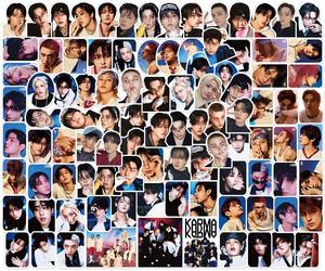 99 Pezzi Stray Kids Adesivi, Album Sticker Pack Mini Foto Lomo Set Regalo per Fa