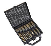 99 pz/set Twist Drill Bit Set Rivestimento in Titanio 1.5-10.0mm Per La Lavorazione Del Legno Plastica Alluminio Strumento Ad Alta Velocità Punte Da Trapano In Acciaio