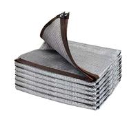 99% Rete Ombreggiante di Alluminio, 3x4m Telo Ombreggiante Riflettente, Parasole per Esterni, Anti UV per Campeggio, Serra, Giardino, Patio e Piante Dimensioni Opzionali(3x4m)