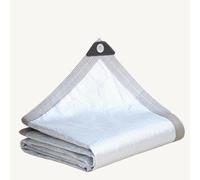 99% Rete Ombreggiante Telo Ombreggiante in Alluminio Panno Ombra con Occhielli Rete da Giardino Telo para Sole in Tessuto a Rete Antistrappo Rete Ombreggiante Rete Resistente ai Raggi UV (3m x 3m)