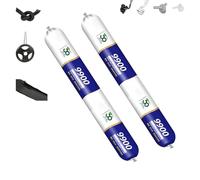 9900 Sealant Waterproof, 9900 Silicon Waterproof Sealant, Solution for Roof & Wall Cracks, Outdoor Water Proof Exterior Sealants Heat Resistant, for Indoor, Outdoor (Grey,2PCS)