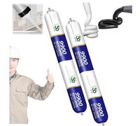 9900 Sealant Waterproof, 9900 Silicone Sealant, Dh-9900 High-Temperature Resistant Silicone Sealants for Sunroom, Silicon Waterproof Sealants for Roof & Wall Cracks(Black+White)