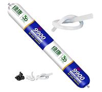 9900 Sealant Waterproof, Durable Solution for Roof and Wall Cracks, Silicone Sealant, Heat Resistant, Waterproof, Tear Resistant and Stretch Resistant. (Transparent,1)