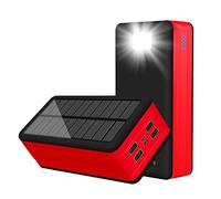 99000Mah Solar Power Bank, caricabatterie portatile di grande capacità per esterni impermeabile 4USB Powerbank ricarica del pannello solare