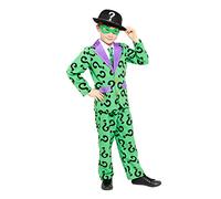 (9907657) Child Boys The Riddler Costume (10-12 Yrs)
