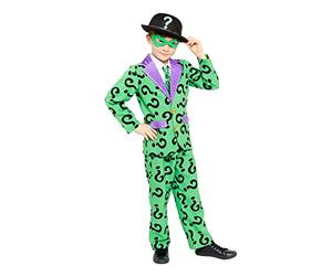 (9907657) Child Boys The Riddler Costume (8-10 Yrs)