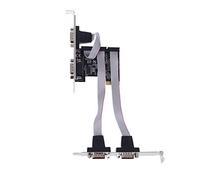 99100 Chipset PCIe 4 Porte Aggiungi On Card Multi RS232 DB9 Convertitore Adattatore di Espansione TXB077 Splitter Cavo di Estensione Adattatore Lettore di Schede Convertitore Cavo di Trasmissione Base
