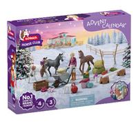 SCHLEICH Calendario dell'Avvento Horse Club 2025, Allevamento di Puledri di Natale