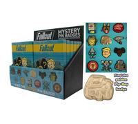 99395 - Fallout World Pin Badge Display Mystery Gadget