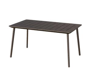 99442 Q.TA' 1 KETER TAVOLO CAST IRON 150X90XH74CM EFFETTO GHISA