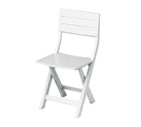 99542 Q.TA' 4 SEDIA RESINA GILDA PIEGHEVOLE BIANCO