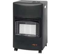 Teporus Stufa a Gas Bombola Infrarossi Portatile GPL Potenza 4.2 kW con vano Bombola colore Nero - KF-003C