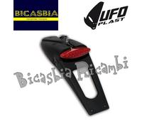 9990 - PORTATARGA UNIVERSALE UFO POSTERIORE CON LUCE LED ROSSA