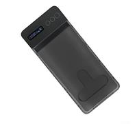 99H59M - Scatola di blocco per cellulare con timer, carcere autocontrollo per concentrazione e produttività, custodia portatile sicura per la maggior parte degli smartphone, colore bianco (nero)