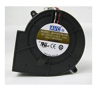 9CM 9733 3-wire bearing fan BA10033B12H, DC12V 1.32A turbo grill blower