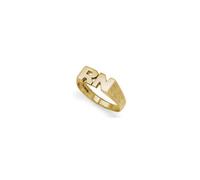 9ct Oro Marchiato Personalizzato Artigianale Donna Iniziale Anello - Ogni 2 Pent