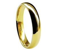 9ct Solido Oro Giallo Medio Tribunale Matrimonio Anelli 2mm 3mm 4mm 5mm 6mm 8mm