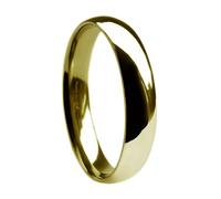 9ct Solido Oro Giallo Pesante Matrimonio Anelli 2mm 3mm 4mm 5mm 6mm 8mm UK Hm