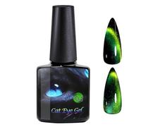 9d Kitten Eye Gel Nail Polish | cat eyes Gel Nail Polish | cat eyes Gel Polish | 8ml Colorful Kitten Eye Magnetic Nail Polish Set | Easy to Use Kitten Eye Gel Nail Polish Magnet Kit for Women Girls