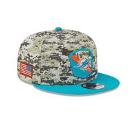 9Fifty da uomo New Era NFL Salute To Service ~ mimetica 'Miami Dolphins'
