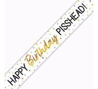9ft Banner Happy Birthday Pisshead