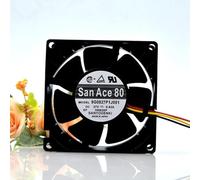 9G0827P1J051 8038 27V 0.62A 8cm three wire frequency converter cooling fan