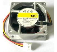 9GT0624P4G001 DC 24 V 0,28 A 60 x 25 mm, ventola di raffreddamento server a 4 fili