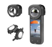 9H Lens Guard per Insta360 X4 Copertura in Vetro Temperato per Action Camera Cappuccio Protettivo Impermeabile Anti-Graffio Accessori