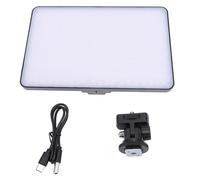 9inch LED Selfie Light with 4000mAh Rechargeable Battery, Adjustable Color Temperature 2700 6500K for Live Streaming Photography