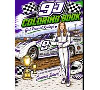 9J Coloring Book: Girl Powered Racing
