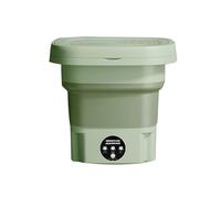 9L Automatico Pieghevole Lavatrice Secchio Portatile Biancheria Intima Mutandine Rondella Salvaspazio Compatto Viaggio Compatto Vi