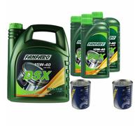 9L FANFARO Dsx 15W-40 Api CG-4 / Sl olio motore Olio Motore Incl. Motor Doctor