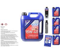 9L LIQUI MOLY 1096 Touring High Tech Olio Motore 15W-40 CeraTec ProLine