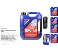9L LIQUI MOLY 1096 Touring High Tech Olio Motore 15W-40 MotorProtect
