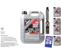 9L LIQUI MOLY 3741 Top Tec 4300 5W-30 Olio Motore CeraTec Olio-Schlamm