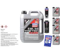 9L LIQUI MOLY 3741 Top Tec 4300 5W-30 Olio Motore MotorProtect ProLine