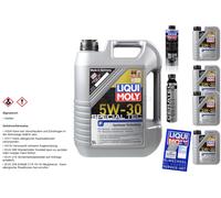 9L Liqui Moly Special Tec F 5W-30 olio motore Cera pro-Line Lavaggio Motore