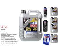 9L Liqui Moly Special Tec F 5W-30 olio motore pro-Line Lavaggio Motorprotect