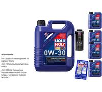 9L Liqui Moly Synthoil Longtime Plus 0W-30 Olio Motore MotorProtect Öl-Additiv