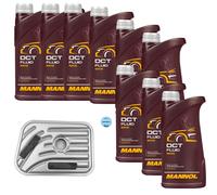 9L MANNOL DCT Fluid Olio Cambio + Filtro per Ford Kuga I 2.0 TDCi 4x4