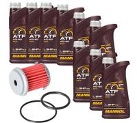 9L MANNOL Filtro Olio Trasmissione ATF AG60 Per Honda CR-V III 2.2i-DTEC 4WD
