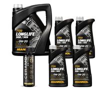 9L MANNOL olio motore Longlife 508/509 0W-20 Incl. Additive Ceramo Ester 9829