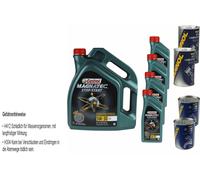 9L Olio Motore Castrol Magnatec Stop-Start 5W-30 C2 2xLeak-Stop+Motor Doctor