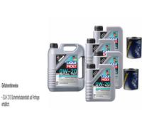 9L Olio Motore Liqui Moly Special Tec V 0W-20 2X MANNOL Flush Motore ADDITIV